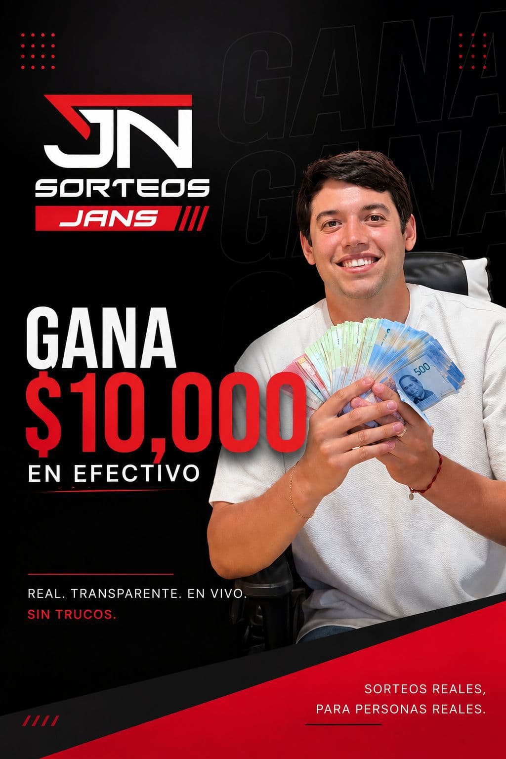 SORTEO #12 $10,000 EFECTIVO 1